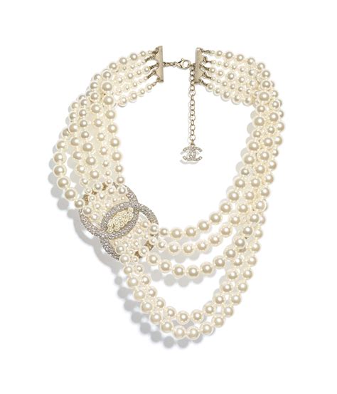 chanel costume jewellery necklace uk|chanel necklace online store.